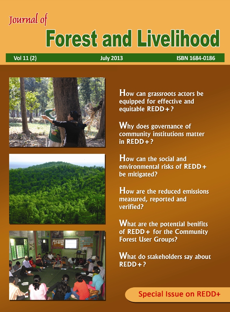 2013 – Special Issue on REDD+. Vol. 11(2)