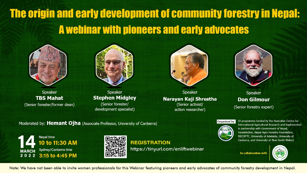 Origins and early development of community forestry in Nepal