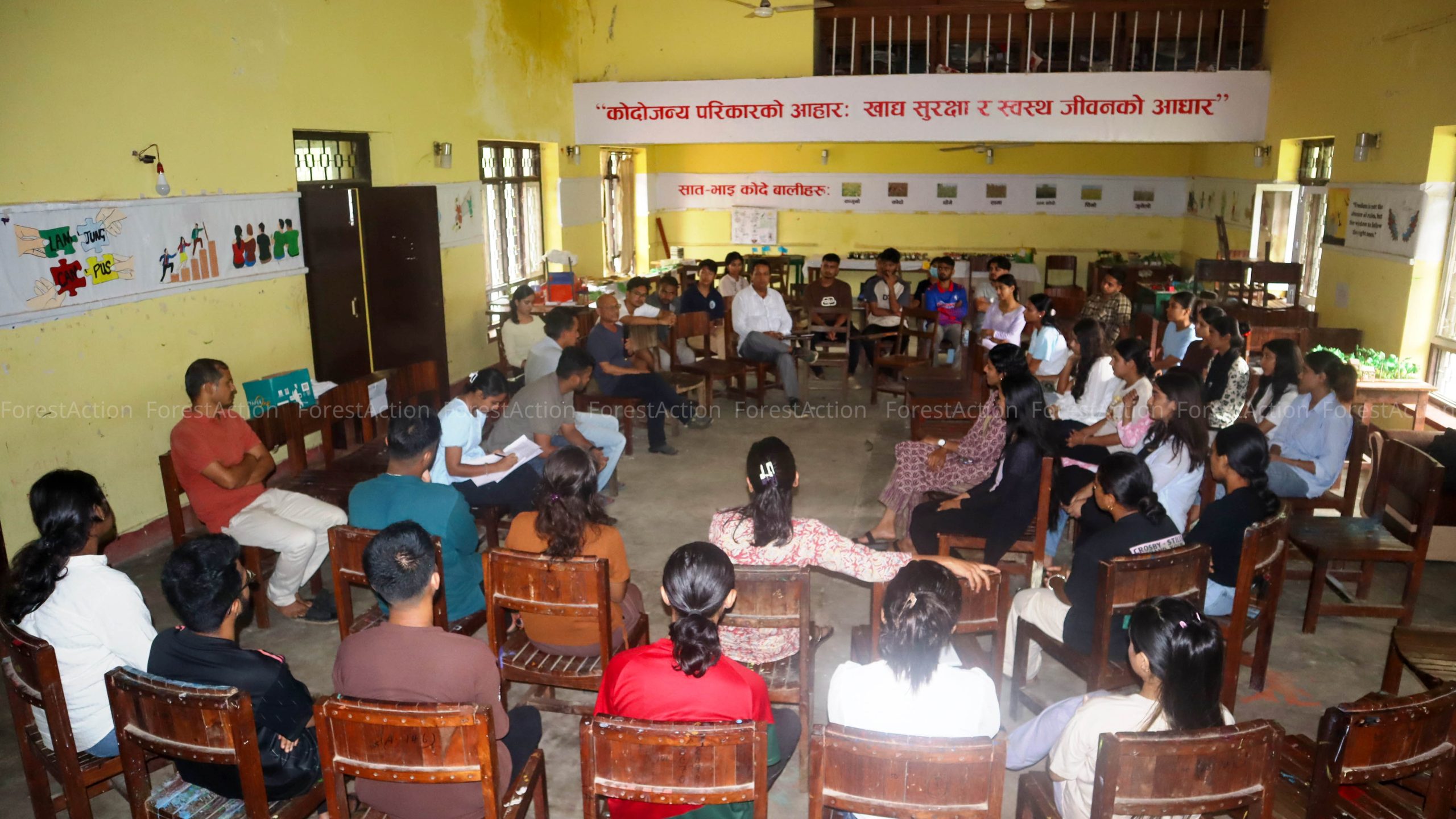 Interaction with Agricultural Students in Lamjung Campus