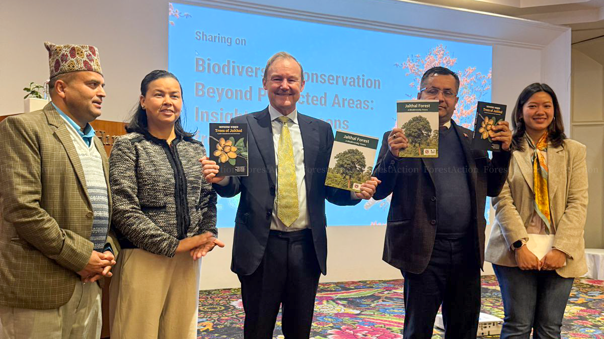 ForestAction Nepal shares insights from Jalthal Biodiversity Project & launches key publications